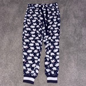 aerie small petite polar bear pajama bottoms